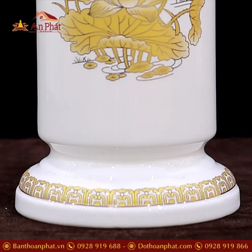 ong dung huong su trang hoa sen vang dt248 2