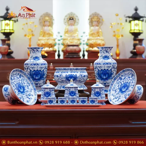 bo do tho than tai su trang sen xanh cao cap bdt06200004