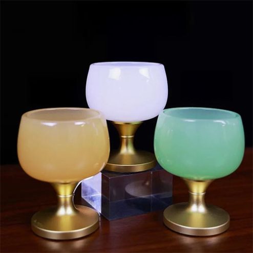 Chén Nước Thờ Ngọc Chân Đồng Cao Cấp DT583