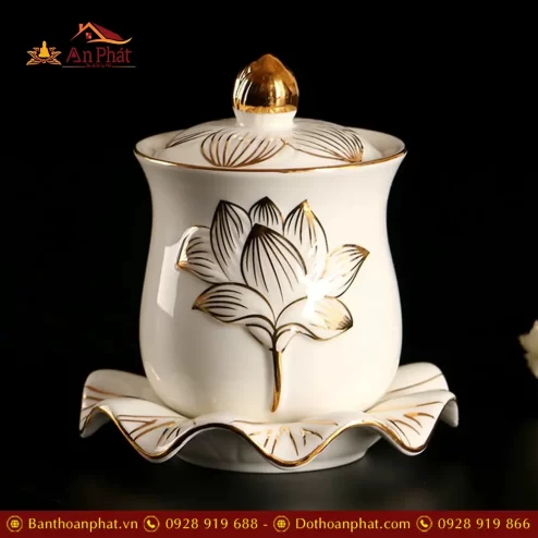 choe tho gom trang hoa sen vien vang dt62600009