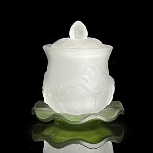 Choé Thờ Lưu Ly Trắng Nhập Khẩu DT574