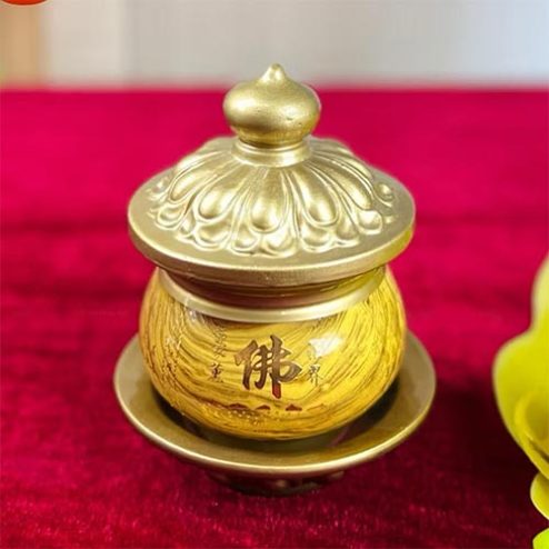 Choé Thờ Sứ Bát Nhã Tâm Kinh Vàng Chữ Phật DT629