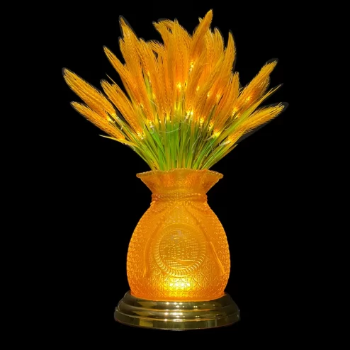 Đèn thờ điện bông lúa Tài Lộc DTD1417 An Phát