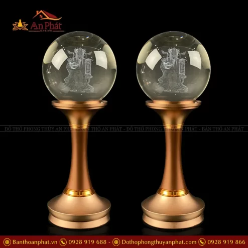 Đèn thờ điện cầu thân đồng mẫu Thần Tài DTD1399 An Phát