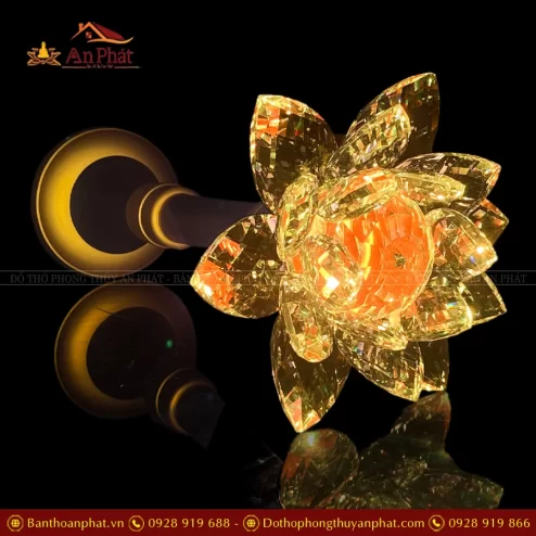 den tho dien hoa sen bong thuy tinh than hop kim dtd1423 10