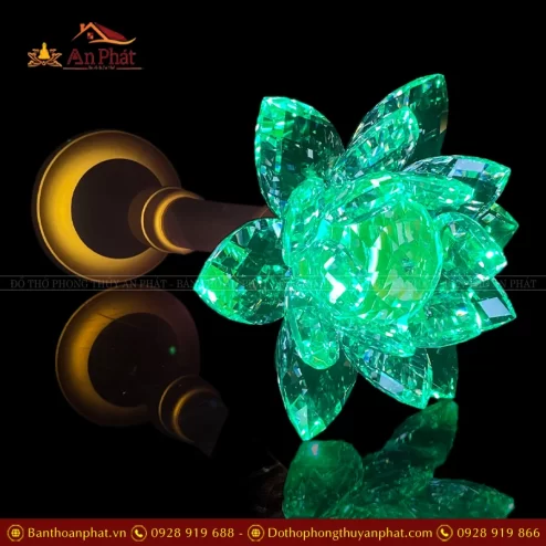 den tho dien hoa sen bong thuy tinh than hop kim dtd1423 12