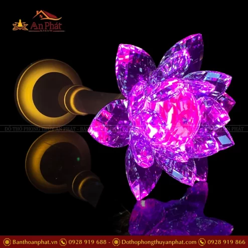 den tho dien hoa sen bong thuy tinh than hop kim dtd1423 8