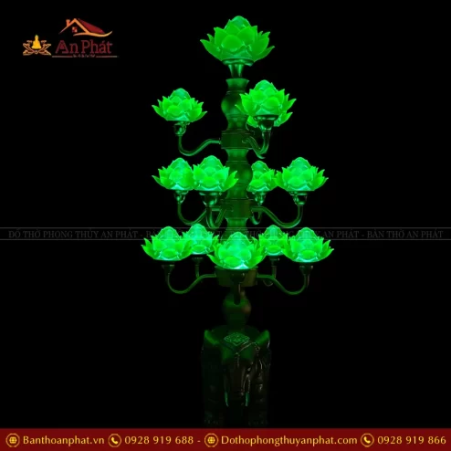 den tho dien hoa sen de voi nhieu bong dtd1420 11
