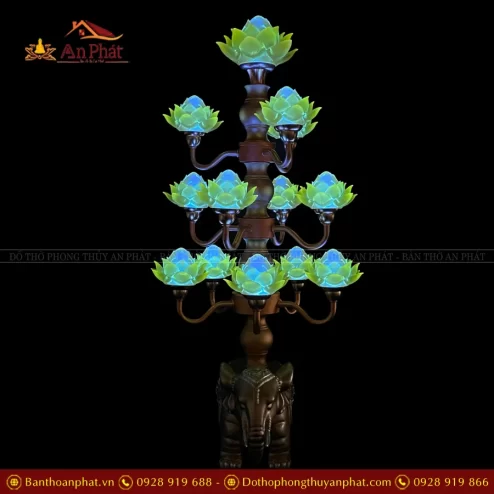 den tho dien hoa sen de voi nhieu bong dtd1420 12