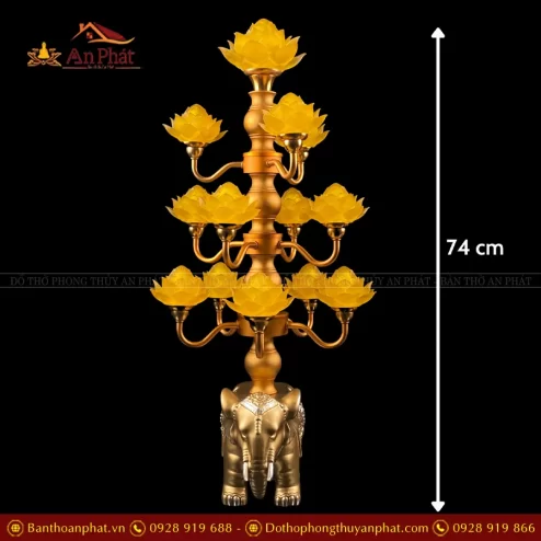 Đèn thờ cúng bằng điện nhập khẩu Đài Loan