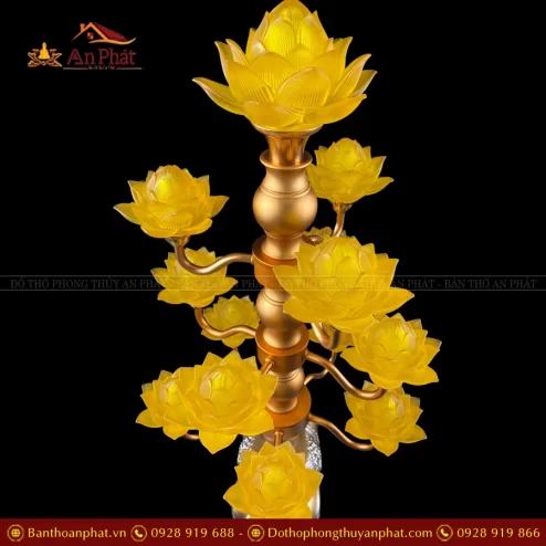 den tho dien hoa sen de voi nhieu bong dtd1420 8