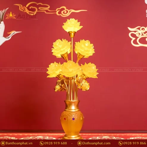 Đèn thờ cúng bằng điện nhập khẩu