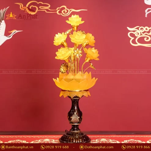 Đèn thờ cúng bằng điện cao cấp