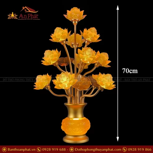 Đèn thờ cúng bằng điện nhập khẩu cao cấp