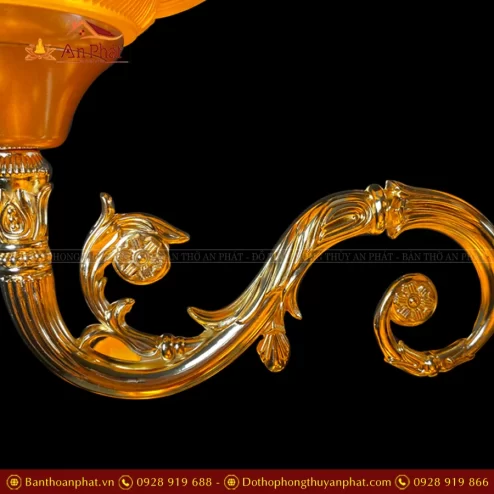 Bông hoa sen lưu ly độ trong suốt lý tưởng