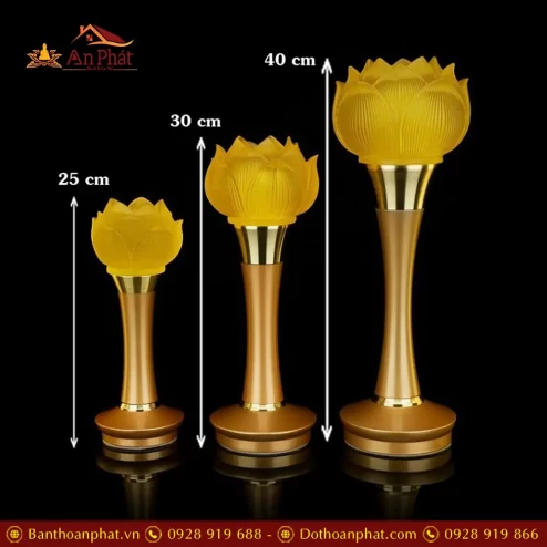den tho luu ly cuu lien than dong vang hoa sen cup dtd135500005