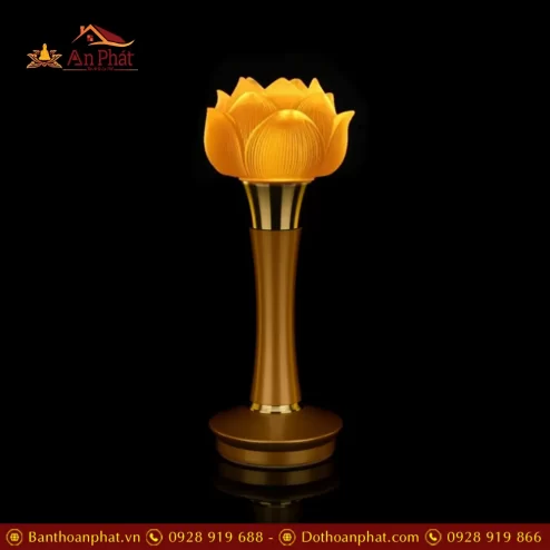 den tho luu ly cuu lien than dong vang hoa sen cup dtd135500008