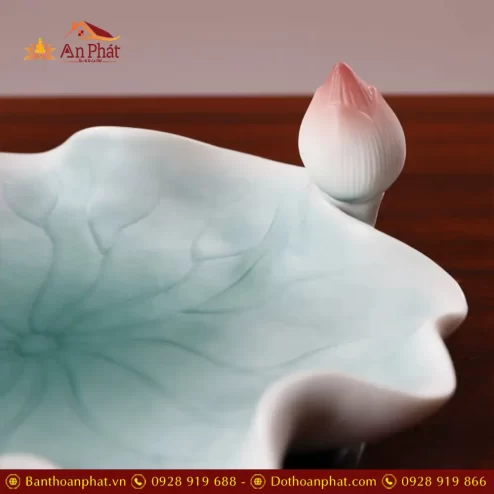 dia bong tho gom vang de sen hong la sen nhap khau dt46700001