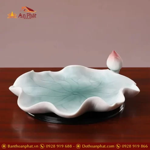 dia bong tho gom vang de sen hong la sen nhap khau dt46700002