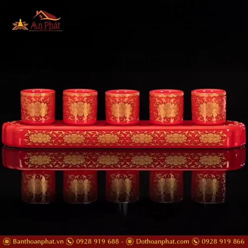 khay chen nuoc tho su gam do hoa sen dt61200003