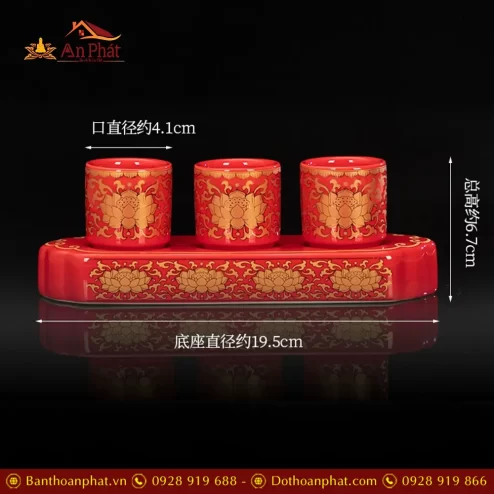 khay chen nuoc tho su gam do hoa sen dt61200004