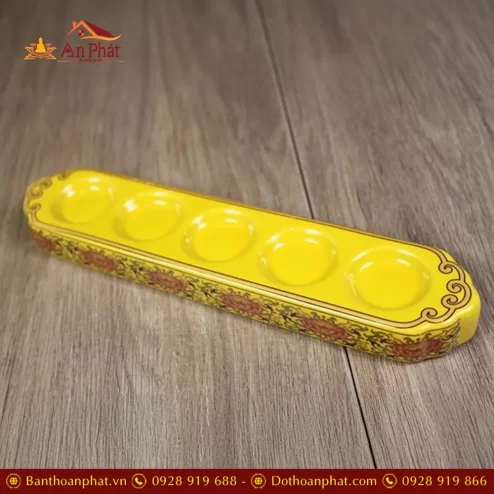 khay chen nuoc tho su gam vang hoa sen dt60400004