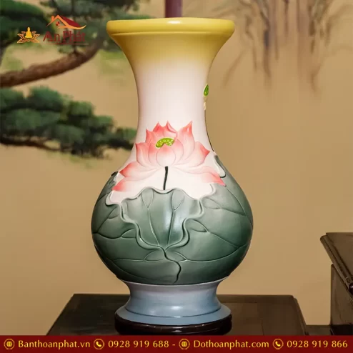 lo hoa gom hoa sen do noi nhap khau dt46400001