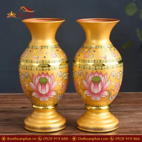 lo hoa hop kim gam hoa sen vang cao cap dt38600002