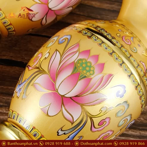 lo hoa hop kim gam hoa sen vang cao cap dt38600005