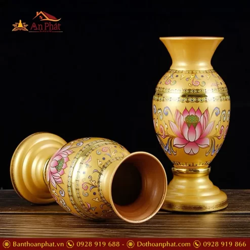 lo hoa hop kim gam hoa sen vang cao cap dt38600006