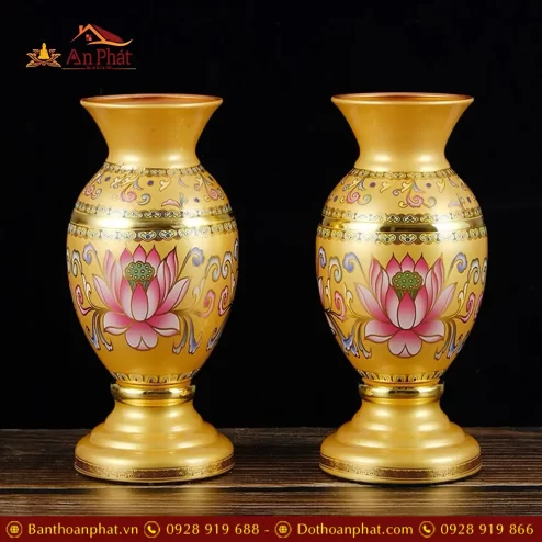 lo hoa hop kim gam hoa sen vang cao cap dt38600007