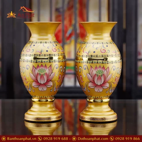 lo hoa hop kim gam hoa sen vang cao cap dt38600008