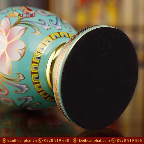 lo hoa hop kim gam hoa sen xanh duong dt37800011