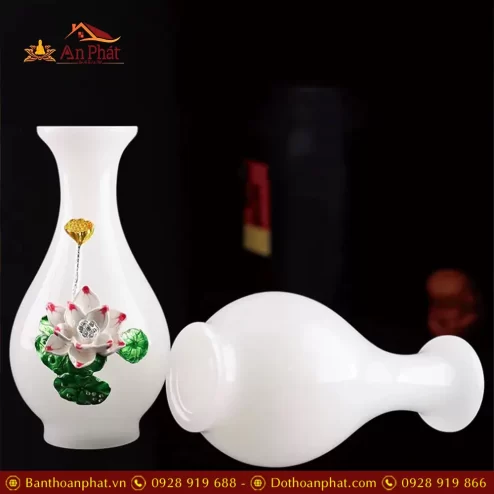 lo hoa ngoc trang hoa sen noi cao cap dt51600003