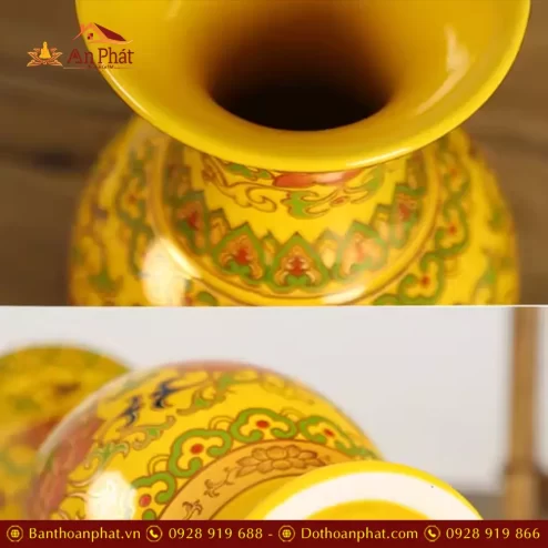 lo hoa su gam vang hoa sen dt60600008