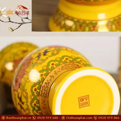 lo hoa su gam vang hoa sen dt60600010