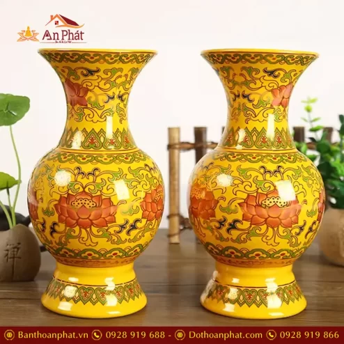 lo hoa su gam vang hoa sen dt60600012