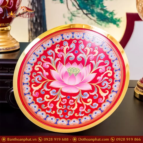 mam bong hop kim gam hoa sen do cao cap dt39300002