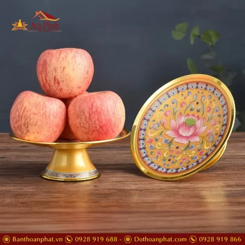 mam bong hop kim gam hoa sen vang dt38500005