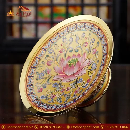 mam bong hop kim gam hoa sen vang dt38500009