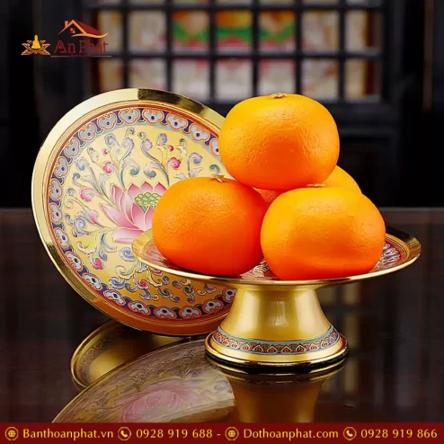 mam bong hop kim gam hoa sen vang dt38500012