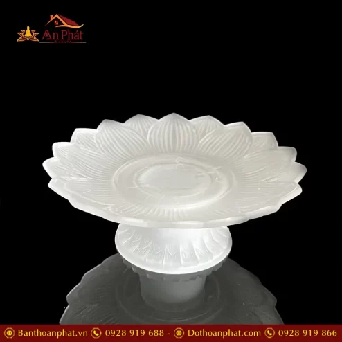 mam bong tho luu ly hoa sen trang nhap khau dt57600002