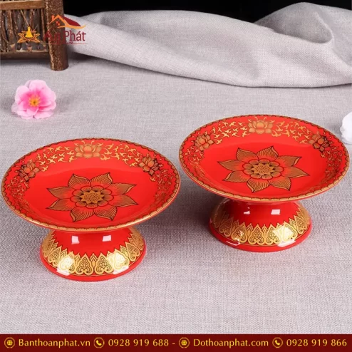 mam bong tho su gam do hoa sen dt61300004