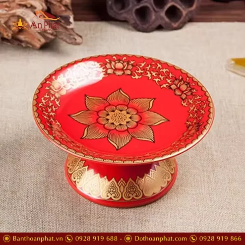 mam bong tho su gam do hoa sen dt61300008