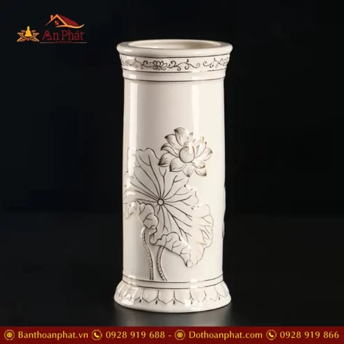 ong huong gom trang hoa sen vien vang dt62900003