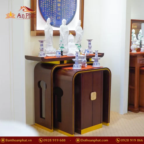 Tủ bàn thờ đứng đẹp nhập khẩu Đài Loan