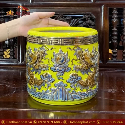 bat huong gom bat trang men vang dap noi rong ve vang dt66500008