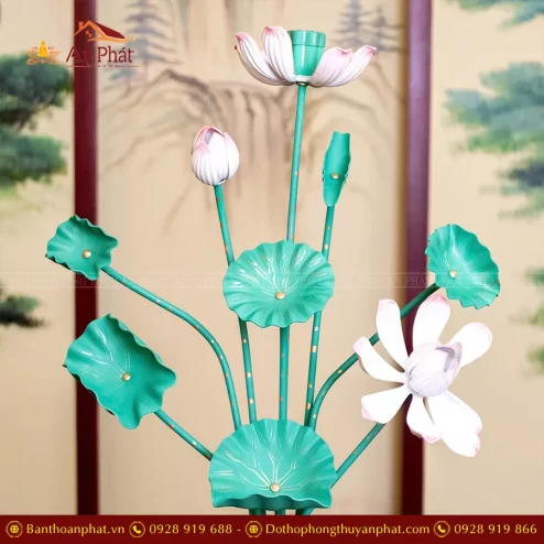 binh hoa sen dong binh den canh xanh dtd1443 8