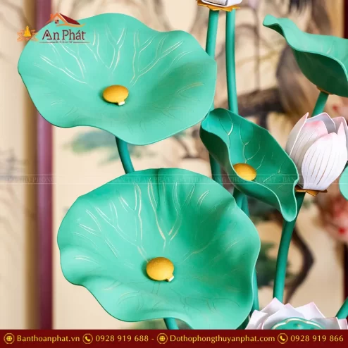 binh hoa sen dong binh vang canh xanh dtd1442 5