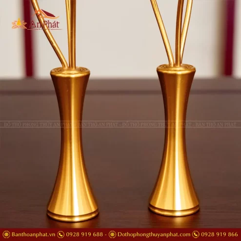 Bình vàng bằng đồng cao cấp